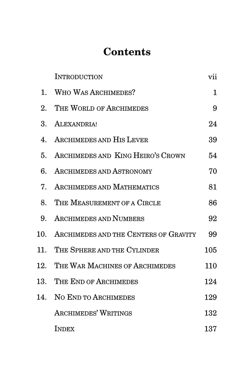 Archimides and the Door of Science
