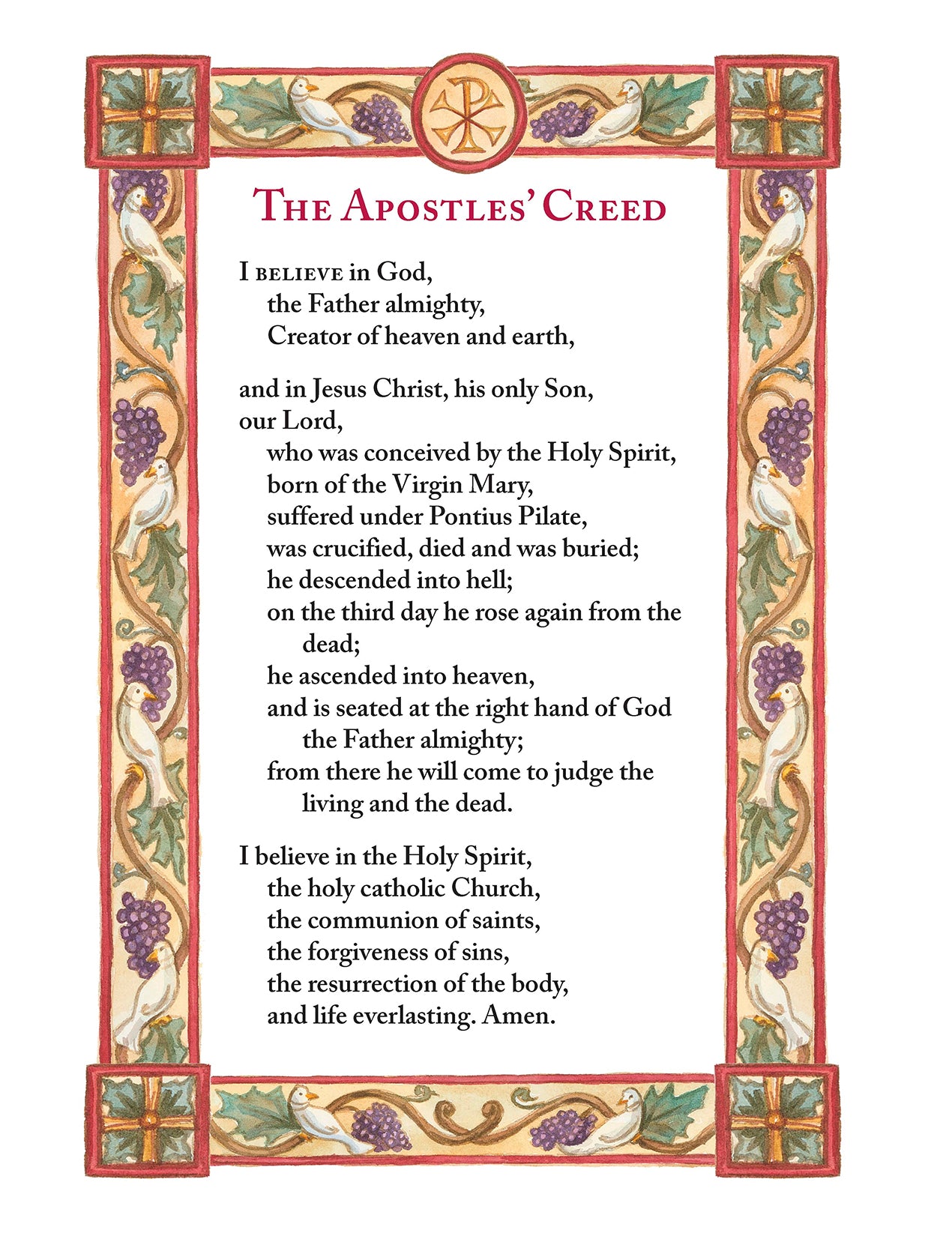 I Believe, We Believe: An Illustrated Journey through the Apostles' Creed