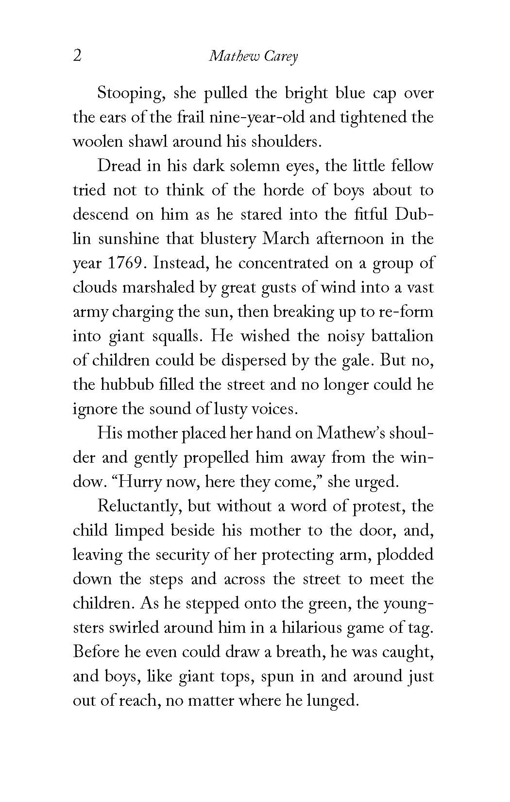 Mathew Carey: Pamphleteer for Freedom