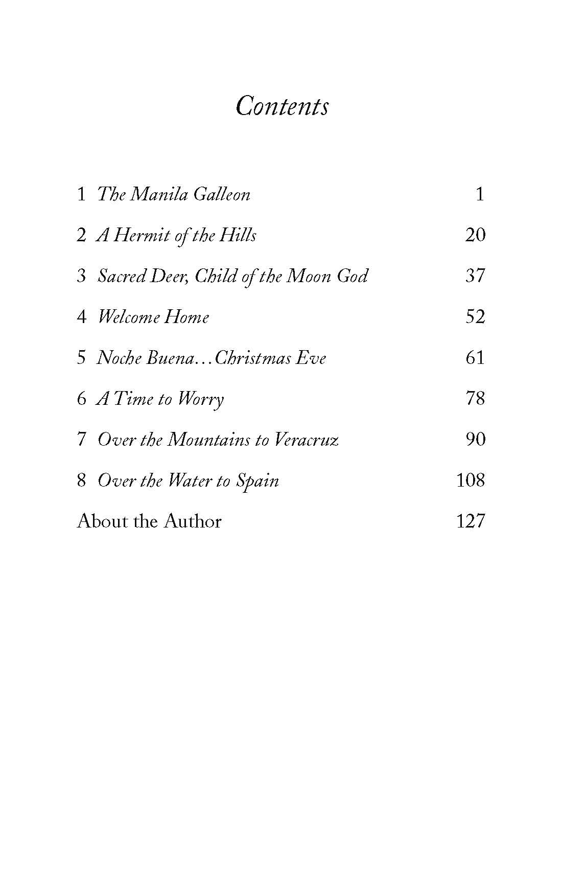 Nacar, the White Deer: A Story of Old Mexico