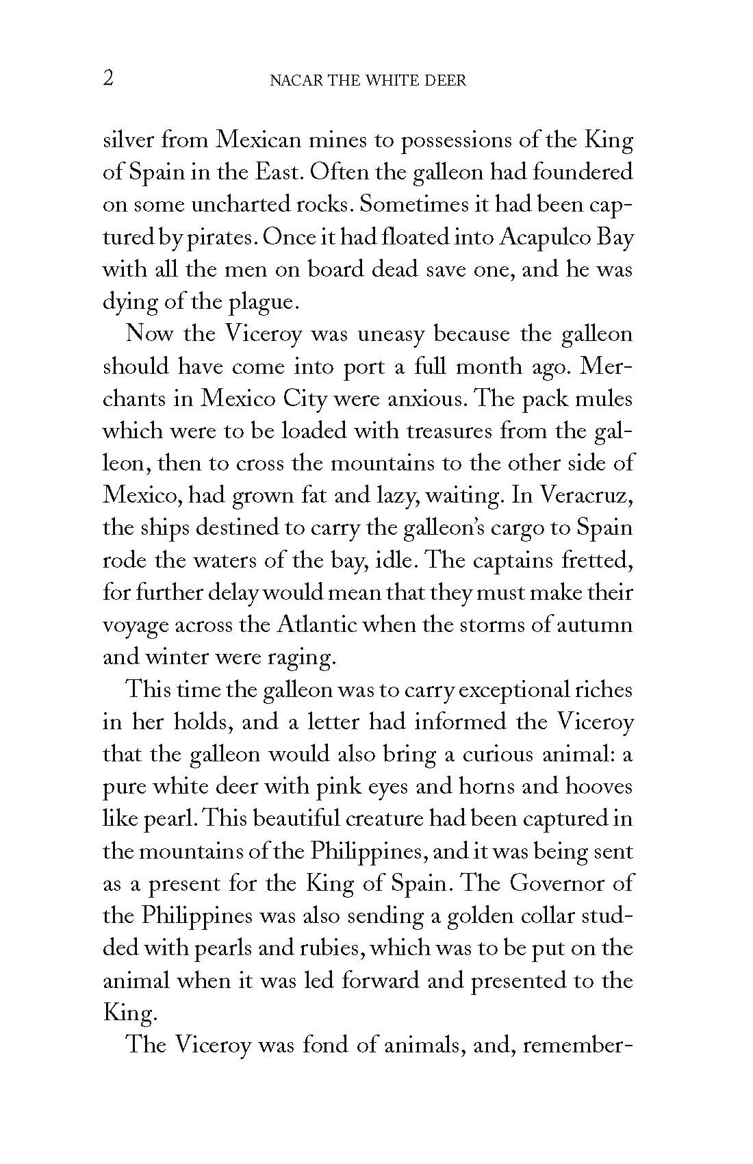 Nacar, the White Deer: A Story of Old Mexico