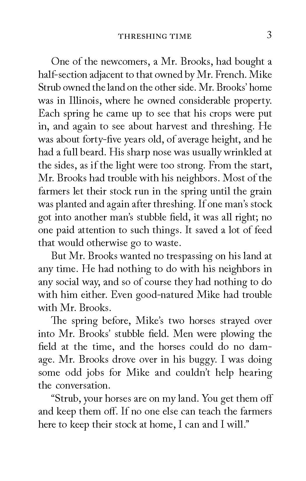 Old Sam and the Horse Thieves