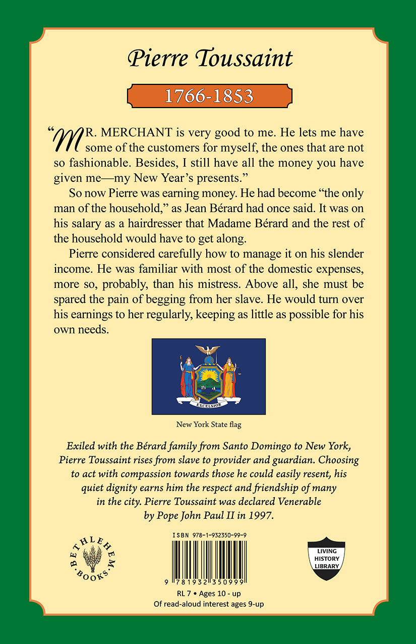 Pierre Toussaint: Pioneer in Brotherhood