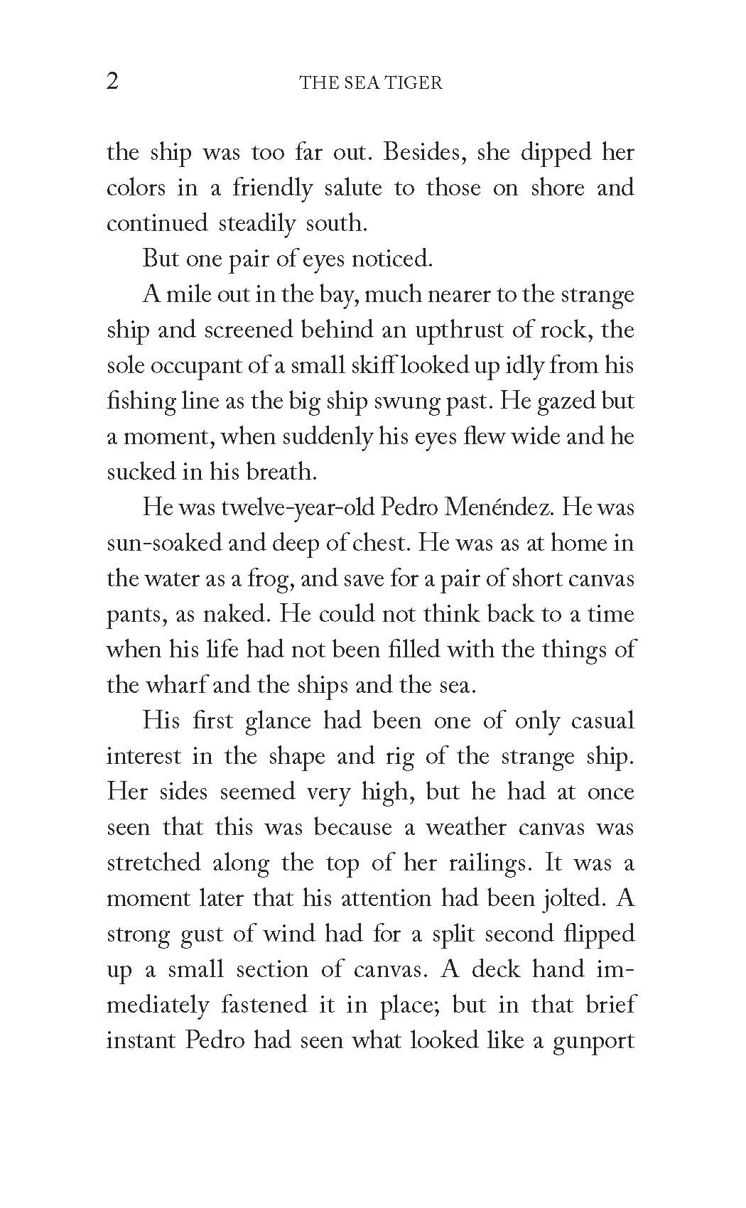 The Sea Tiger: The Story of Pedro Menéndez