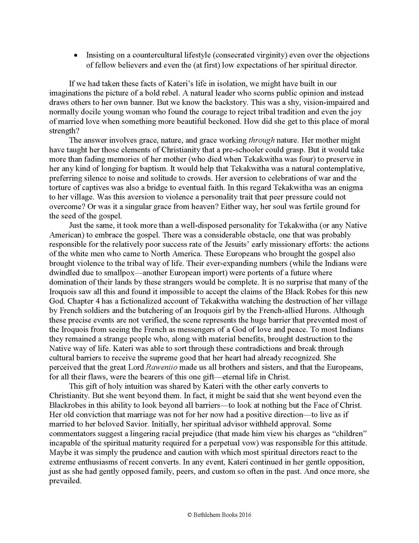 Star of the Mohawk: Kateri Tekakwitha (e-Book only)