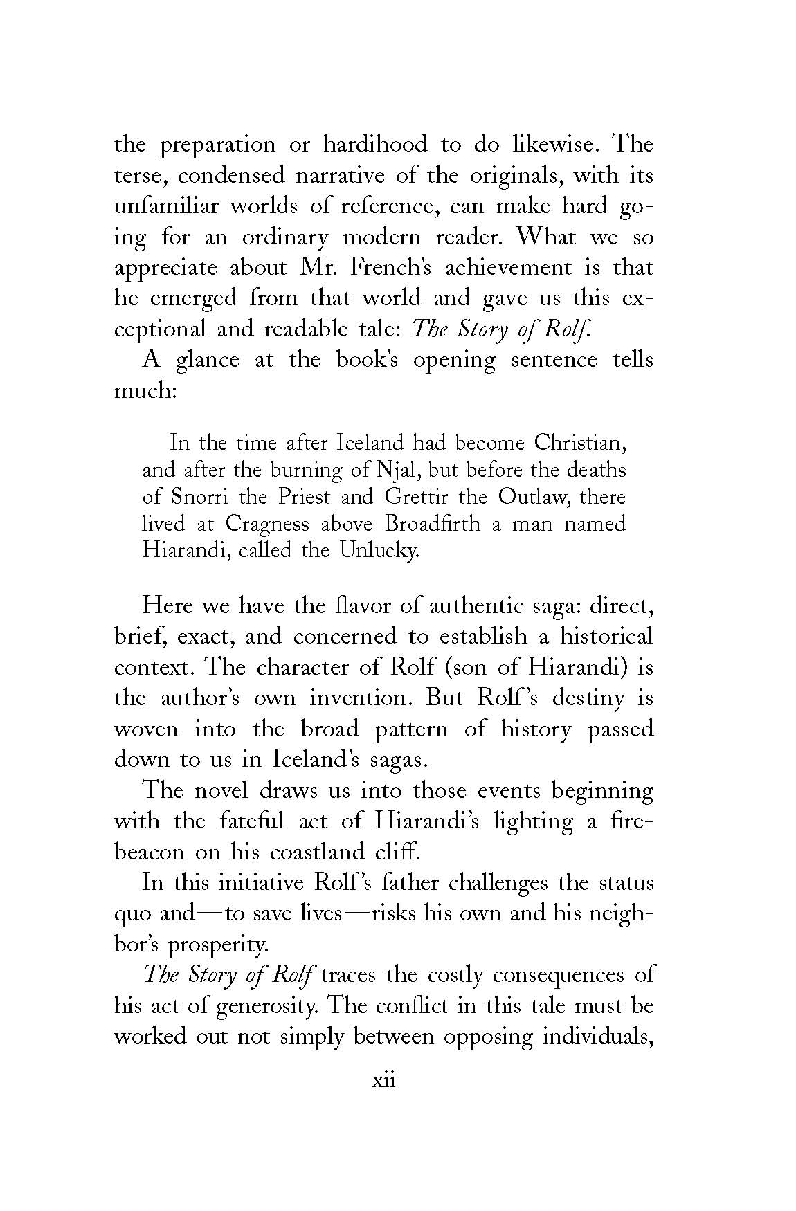 The Story of Rolf and the Viking Bow