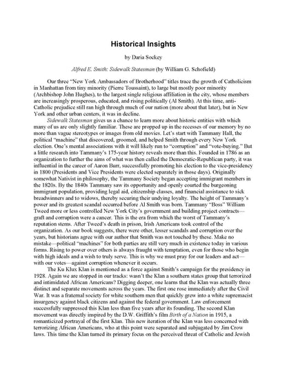 Alfred E. Smith: Sidewalk Statesman (e-Book only)