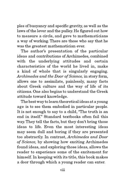 Archimides and the Door of Science