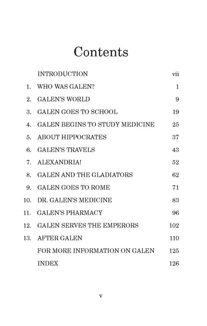Galen and the Gateway to Medicine