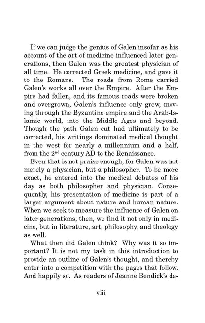 Galen and the Gateway to Medicine