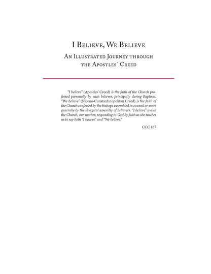 I Believe, We Believe: An Illustrated Journey through the Apostles' Creed