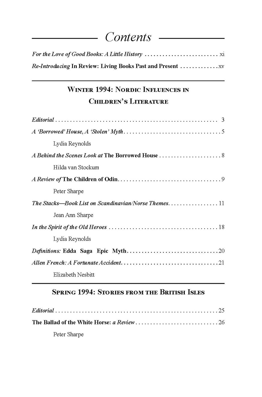 In Review Collection: Living Books Past and Present (1994-1996, 2000)