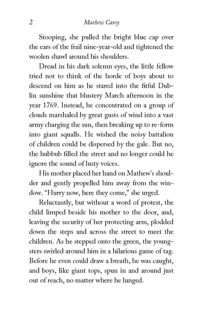 Mathew Carey: Pamphleteer for Freedom
