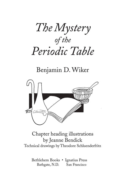 The Mystery of the Periodic Table