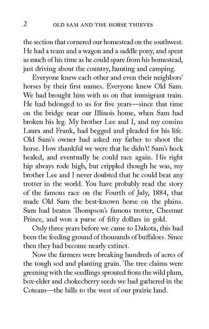 Old Sam and the Horse Thieves