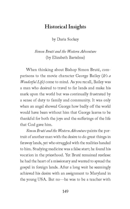 Simon Bruté and the Western Adventure